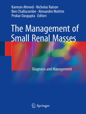 cover image of The Management of Small Renal Masses